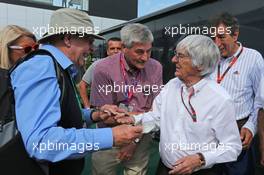 Bernie Ecclestone (GBR). 03.07.2015. Formula 1 World Championship, Rd 9, British Grand Prix, Silverstone, England, Practice Day.