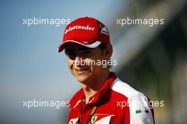 Esteban Gutierrez (MEX) Ferrari Test and Reserve Driver. 03.07.2015. Formula 1 World Championship, Rd 9, British Grand Prix, Silverstone, England, Practice Day.