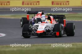 Roberto Merhi (ESP) Manor Marussia F1 Team. 05.07.2015. Formula 1 World Championship, Rd 9, British Grand Prix, Silverstone, England, Race Day.