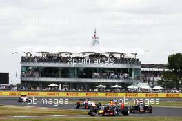 Daniel Ricciardo (AUS) Red Bull Racing RB11. 05.07.2015. Formula 1 World Championship, Rd 9, British Grand Prix, Silverstone, England, Race Day.