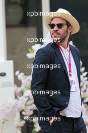 Will Young (GBR) Singer. 05.07.2015. Formula 1 World Championship, Rd 9, British Grand Prix, Silverstone, England, Race Day.