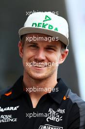 Nico Hulkenberg (GER) Sahara Force India F1. 02.07.2015. Formula 1 World Championship, Rd 9, British Grand Prix, Silverstone, England, Preparation Day.
