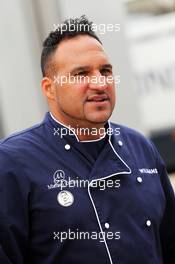 Michael Caines (GBR) Williams Celebrity Chef. 02.07.2015. Formula 1 World Championship, Rd 9, British Grand Prix, Silverstone, England, Preparation Day.
