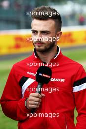 Will Stevens (GBR) Manor Marussia F1 Team. 02.07.2015. Formula 1 World Championship, Rd 9, British Grand Prix, Silverstone, England, Preparation Day.