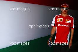 Kimi Raikkonen (FIN) Ferrari. 24.07.2015. Formula 1 World Championship, Rd 10, Hungarian Grand Prix, Budapest, Hungary, Practice Day.