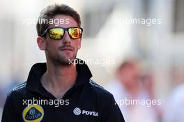 Romain Grosjean (FRA) Lotus F1 Team. 24.07.2015. Formula 1 World Championship, Rd 10, Hungarian Grand Prix, Budapest, Hungary, Practice Day.