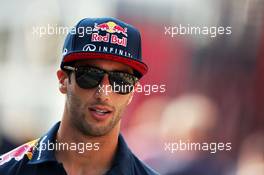 Daniel Ricciardo (AUS) Red Bull Racing. 24.07.2015. Formula 1 World Championship, Rd 10, Hungarian Grand Prix, Budapest, Hungary, Practice Day.