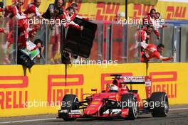 Sebastian Vettel (GER), Scuderia Ferrari  26.07.2015. Formula 1 World Championship, Rd 10, Hungarian Grand Prix, Budapest, Hungary, Race Day.
