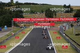 Valtteri Bottas (FIN) Williams FW37. 26.07.2015. Formula 1 World Championship, Rd 10, Hungarian Grand Prix, Budapest, Hungary, Race Day.