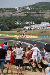 Nico Hulkenberg (GER) Sahara Force India F1 VJM08. 25.07.2015. Formula 1 World Championship, Rd 10, Hungarian Grand Prix, Budapest, Hungary, Qualifying Day.