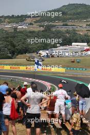 Valtteri Bottas (FIN) Williams FW37. 25.07.2015. Formula 1 World Championship, Rd 10, Hungarian Grand Prix, Budapest, Hungary, Qualifying Day.