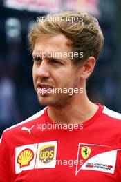 Sebastian Vettel (GER) Ferrari. 26.07.2015. Formula 1 World Championship, Rd 10, Hungarian Grand Prix, Budapest, Hungary, Race Day.