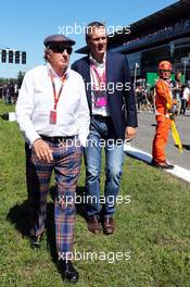 Jackie Stewart (GBR) on the grid. 06.09.2015. Formula 1 World Championship, Rd 12, Italian Grand Prix, Monza, Italy, Race Day.