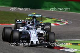 Valtteri Bottas (FIN) Williams FW37. 06.09.2015. Formula 1 World Championship, Rd 12, Italian Grand Prix, Monza, Italy, Race Day.