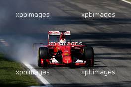Sebastian Vettel (GER), Scuderia Ferrari  05.09.2015. Formula 1 World Championship, Rd 12, Italian Grand Prix, Monza, Italy, Qualifying Day.