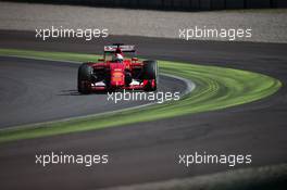 Sebastian Vettel (GER) Ferrari SF15-T. 05.09.2015. Formula 1 World Championship, Rd 12, Italian Grand Prix, Monza, Italy, Qualifying Day.