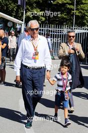 Marco Tronchetti Provera (ITA) Pirelli Chairman. 06.09.2015. Formula 1 World Championship, Rd 12, Italian Grand Prix, Monza, Italy, Race Day.