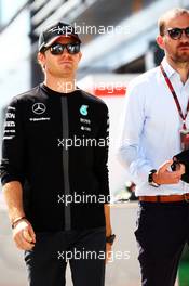 Nico Rosberg (GER) Mercedes AMG F1. 06.09.2015. Formula 1 World Championship, Rd 12, Italian Grand Prix, Monza, Italy, Race Day.