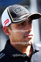 Pastor Maldonado (VEN) Lotus F1 Team. 06.09.2015. Formula 1 World Championship, Rd 12, Italian Grand Prix, Monza, Italy, Race Day.