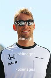 Jenson Button (GBR) McLaren. 06.09.2015. Formula 1 World Championship, Rd 12, Italian Grand Prix, Monza, Italy, Race Day.