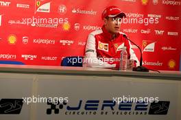 Sebastian Vettel (GER), Scuderia Ferrari  01.02.2015. Formula One Testing, Day One, Jerez, Spain.