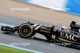 Pastor Maldonado (VEN), Lotus F1 Team  03.02.2015. Formula One Testing, Day Three, Jerez, Spain.