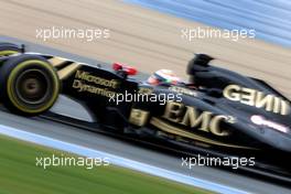 Pastor Maldonado (VEN), Lotus F1 Team  03.02.2015. Formula One Testing, Day Three, Jerez, Spain.