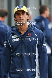 Felipe Nasr (BRA) Sauber F1 Team. 25.09.2015. Formula 1 World Championship, Rd 14, Japanese Grand Prix, Suzuka, Japan, Practice Day.