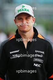 Nico Hulkenberg (GER) Sahara Force India F1. 25.09.2015. Formula 1 World Championship, Rd 14, Japanese Grand Prix, Suzuka, Japan, Practice Day.