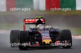Carlos Sainz Jr (ESP) Scuderia Toro Rosso STR10. 25.09.2015. Formula 1 World Championship, Rd 14, Japanese Grand Prix, Suzuka, Japan, Practice Day.