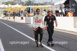 Romain Grosjean (FRA) Lotus F1 Team. 27.09.2015. Formula 1 World Championship, Rd 14, Japanese Grand Prix, Suzuka, Japan, Race Day.