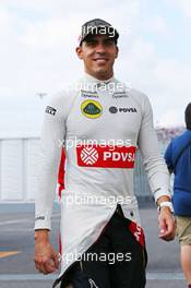 Pastor Maldonado (VEN) Lotus F1 Team. 27.09.2015. Formula 1 World Championship, Rd 14, Japanese Grand Prix, Suzuka, Japan, Race Day.