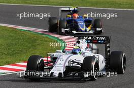 Felipe Massa (BRA) Williams FW37. 27.09.2015. Formula 1 World Championship, Rd 14, Japanese Grand Prix, Suzuka, Japan, Race Day.