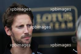Romain Grosjean (FRA) Lotus F1 Team. 26.09.2015. Formula 1 World Championship, Rd 14, Japanese Grand Prix, Suzuka, Japan, Qualifying Day.