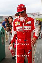 Kimi Raikkonen (FIN) Ferrari. 26.09.2015. Formula 1 World Championship, Rd 14, Japanese Grand Prix, Suzuka, Japan, Qualifying Day.
