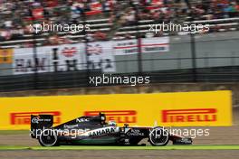 Sergio Perez (MEX) Sahara Force India F1 VJM08. 26.09.2015. Formula 1 World Championship, Rd 14, Japanese Grand Prix, Suzuka, Japan, Qualifying Day.
