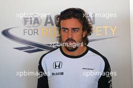 Fernando Alonso (ESP) McLaren. 27.09.2015. Formula 1 World Championship, Rd 14, Japanese Grand Prix, Suzuka, Japan, Race Day.