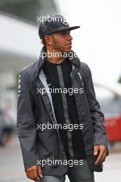 Lewis Hamilton (GBR) Mercedes AMG F1. 24.09.2015. Formula 1 World Championship, Rd 14, Japanese Grand Prix, Suzuka, Japan, Preparation Day.
