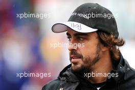 Fernando Alonso (ESP), McLaren Honda  24.09.2015. Formula 1 World Championship, Rd 14, Japanese Grand Prix, Suzuka, Japan, Preparation Day.