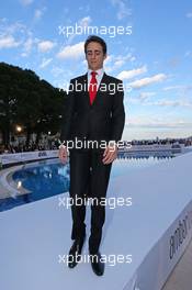 Esteban Gutierrez (MEX) Ferrari Test and Reserve Driver at the Amber Lounge Fashion Show. 22.05.2015. Formula 1 World Championship, Rd 6, Monaco Grand Prix, Monte Carlo, Monaco, Friday.