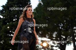 Natalie Pinkham (GBR) Sky Sports Presenter at the Amber Lounge Fashion Show. 22.05.2015. Formula 1 World Championship, Rd 6, Monaco Grand Prix, Monte Carlo, Monaco, Friday.