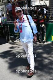 Liam Cunningham (IRE) Actor on the grid. 24.05.2015. Formula 1 World Championship, Rd 6, Monaco Grand Prix, Monte Carlo, Monaco, Race Day.