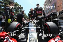 Pastor Maldonado (VEN), Lotus F1 Team  24.05.2015. Formula 1 World Championship, Rd 6, Monaco Grand Prix, Monte Carlo, Monaco, Race Day.
