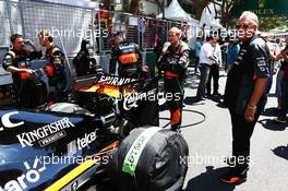 Dr. Vijay Mallya (IND) Sahara Force India F1 Team Owner on the grid. 24.05.2015. Formula 1 World Championship, Rd 6, Monaco Grand Prix, Monte Carlo, Monaco, Race Day.
