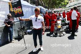 Grid boy for Roberto Merhi (ESP) Manor Marussia F1 Team. 24.05.2015. Formula 1 World Championship, Rd 6, Monaco Grand Prix, Monte Carlo, Monaco, Race Day.
