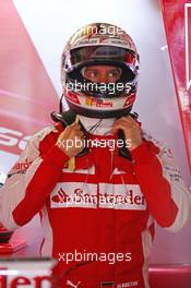 Sebastian Vettel (GER) Ferrari. 21.05.2015. Formula 1 World Championship, Rd 6, Monaco Grand Prix, Monte Carlo, Monaco, Practice Day.