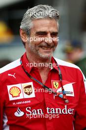 Maurizio Arrivabene (ITA) Ferrari Team Principal. 21.05.2015. Formula 1 World Championship, Rd 6, Monaco Grand Prix, Monte Carlo, Monaco, Practice Day.
