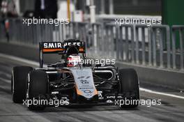 Nico Hulkenberg (GER) Sahara Force India F1 VJM08. 28.03.2015. Formula 1 World Championship, Rd 2, Malaysian Grand Prix, Sepang, Malaysia, Saturday.