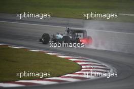 Lewis Hamilton (GBR) Mercedes AMG F1 W06. 28.03.2015. Formula 1 World Championship, Rd 2, Malaysian Grand Prix, Sepang, Malaysia, Saturday.