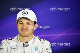 Nico Rosberg (GER) Mercedes AMG F1 in the FIA Press Conference. 28.03.2015. Formula 1 World Championship, Rd 2, Malaysian Grand Prix, Sepang, Malaysia, Saturday.